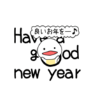 【再販】飛び出す！！蛇の手描き文字♡101（個別スタンプ：5）
