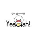 【再販】飛び出す！！蛇の手描き文字♡101（個別スタンプ：16）