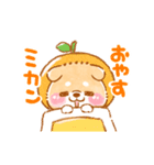 ▶動く！！こしばちゃん❤️ダジャレ❤️（個別スタンプ：16）