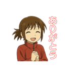 大人女性日常会話02・赤いジャージ（個別スタンプ：2）