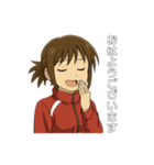 大人女性日常会話02・赤いジャージ（個別スタンプ：5）