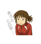 大人女性日常会話02・赤いジャージ（個別スタンプ：8）