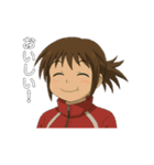 大人女性日常会話02・赤いジャージ（個別スタンプ：11）