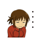 大人女性日常会話02・赤いジャージ（個別スタンプ：16）