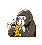面白ゴリラ君たち（個別スタンプ：12）