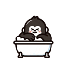 面白ゴリラ君たち（個別スタンプ：25）