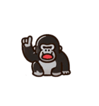 面白ゴリラ君たち（個別スタンプ：30）