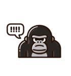 面白ゴリラ君たち（個別スタンプ：31）