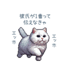 エッホで伝える彼女ねこ【面白い】（個別スタンプ：20）