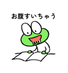 本好きさんに使ってほしいカエルのスタンプ（個別スタンプ：25）