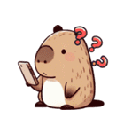 カピバラの生活 (ベトナム) Ver3（個別スタンプ：18）