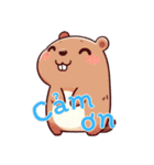 カピバラの生活 (ベトナム) Ver3（個別スタンプ：21）