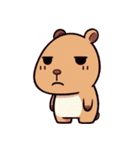 カピバラの生活 (ベトナム) Ver3（個別スタンプ：34）
