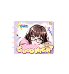 動く！眼鏡女子さっちゃん（個別スタンプ：13）