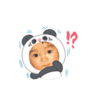 犬と子供のスタンプ。（個別スタンプ：11）