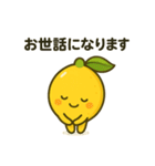 Citrus Friends:レモンちゃんおすすめ（個別スタンプ：24）