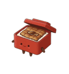 いただきます！グルメキャラクターズ（個別スタンプ：8）
