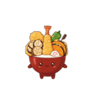 いただきます！グルメキャラクターズ（個別スタンプ：10）