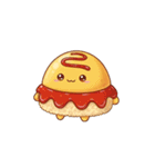 いただきます！グルメキャラクターズ（個別スタンプ：11）