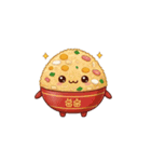 いただきます！グルメキャラクターズ（個別スタンプ：12）