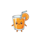 いただきます！グルメキャラクターズ（個別スタンプ：38）