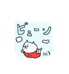 ＜動く！＞イチゴねこねーこ（個別スタンプ：17）
