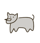 ぽぽあにまるず 文字なし（個別スタンプ：20）
