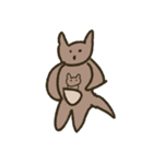 ぽぽあにまるず 文字なし（個別スタンプ：33）