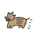 ぽぽあにまるず 文字なし（個別スタンプ：40）