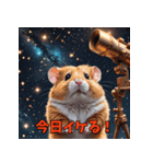 もふもふ魔法ハムスターのゆるスタンプ（個別スタンプ：9）