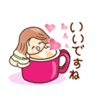 ☆元気で笑顔☆敬語スタンプ（個別スタンプ：6）