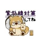 動く柴犬 2025 「初夏」（個別スタンプ：9）