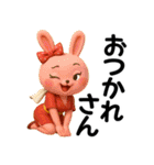 アニマルズ☆使える関西弁【3D×デカ文字】（個別スタンプ：2）