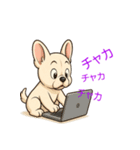 かわいい！ フレンチブルドッグ いぬ（個別スタンプ：25）