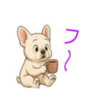 かわいい！ フレンチブルドッグ いぬ（個別スタンプ：27）