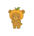 みかんくまくん（個別スタンプ：9）