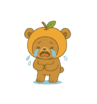 みかんくまくん（個別スタンプ：10）