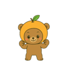 みかんくまくん（個別スタンプ：12）