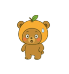 みかんくまくん（個別スタンプ：16）