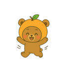 みかんくまくん（個別スタンプ：17）