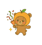みかんくまくん（個別スタンプ：20）