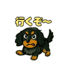 ミニチュアダックスの日常スタンプ♪（個別スタンプ：15）