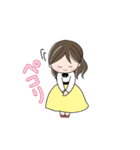 ゆるふわ大人女子敬語スタンプ（個別スタンプ：18）