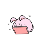 ポップなうさぎちゃん大喜利ver（個別スタンプ：8）
