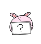 ポップなうさぎちゃん大喜利ver（個別スタンプ：26）