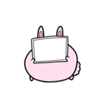 ポップなうさぎちゃん大喜利ver（個別スタンプ：40）