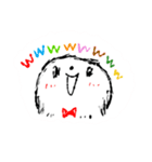 白くて小さな犬なのです（個別スタンプ：9）