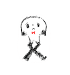 白くて小さな犬なのです（個別スタンプ：24）