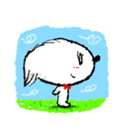 白くて小さな犬なのです（個別スタンプ：38）