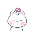 しろくましろうのうきうきスタンプ（個別スタンプ：18）